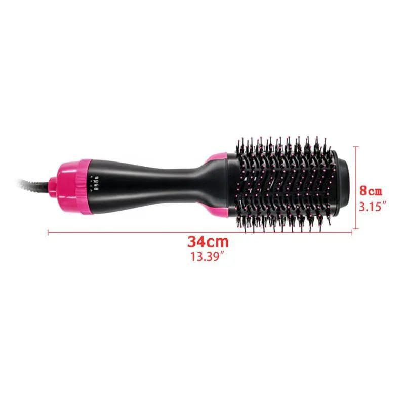 Electric hair straightener brush / dryer | - Elegant Households KE