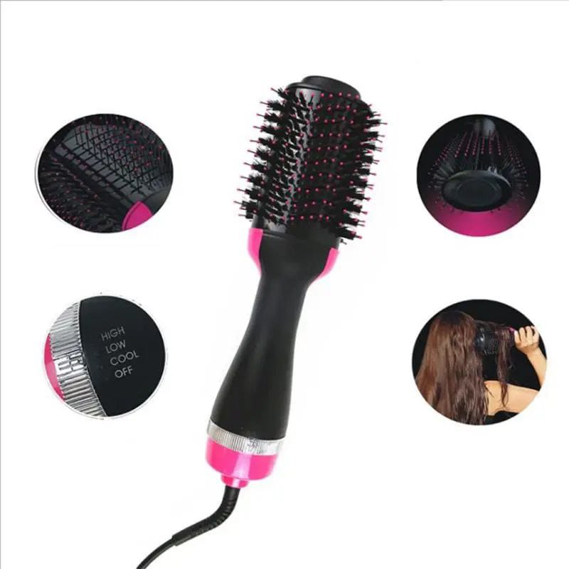 Electric hair straightener brush / dryer | - Elegant Households KE