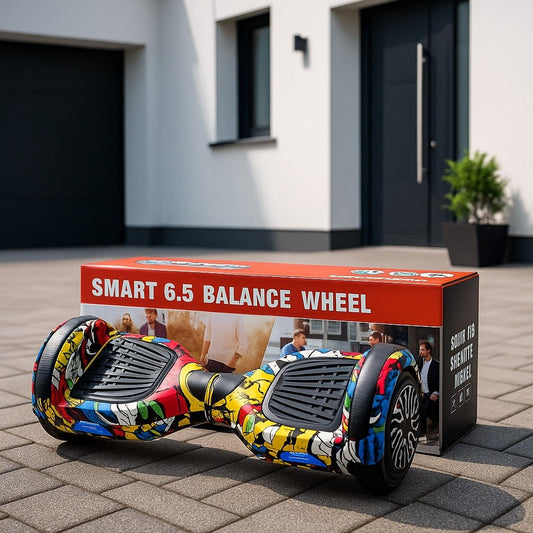 Electric Hoverboard with Bluetooth & LED Lights