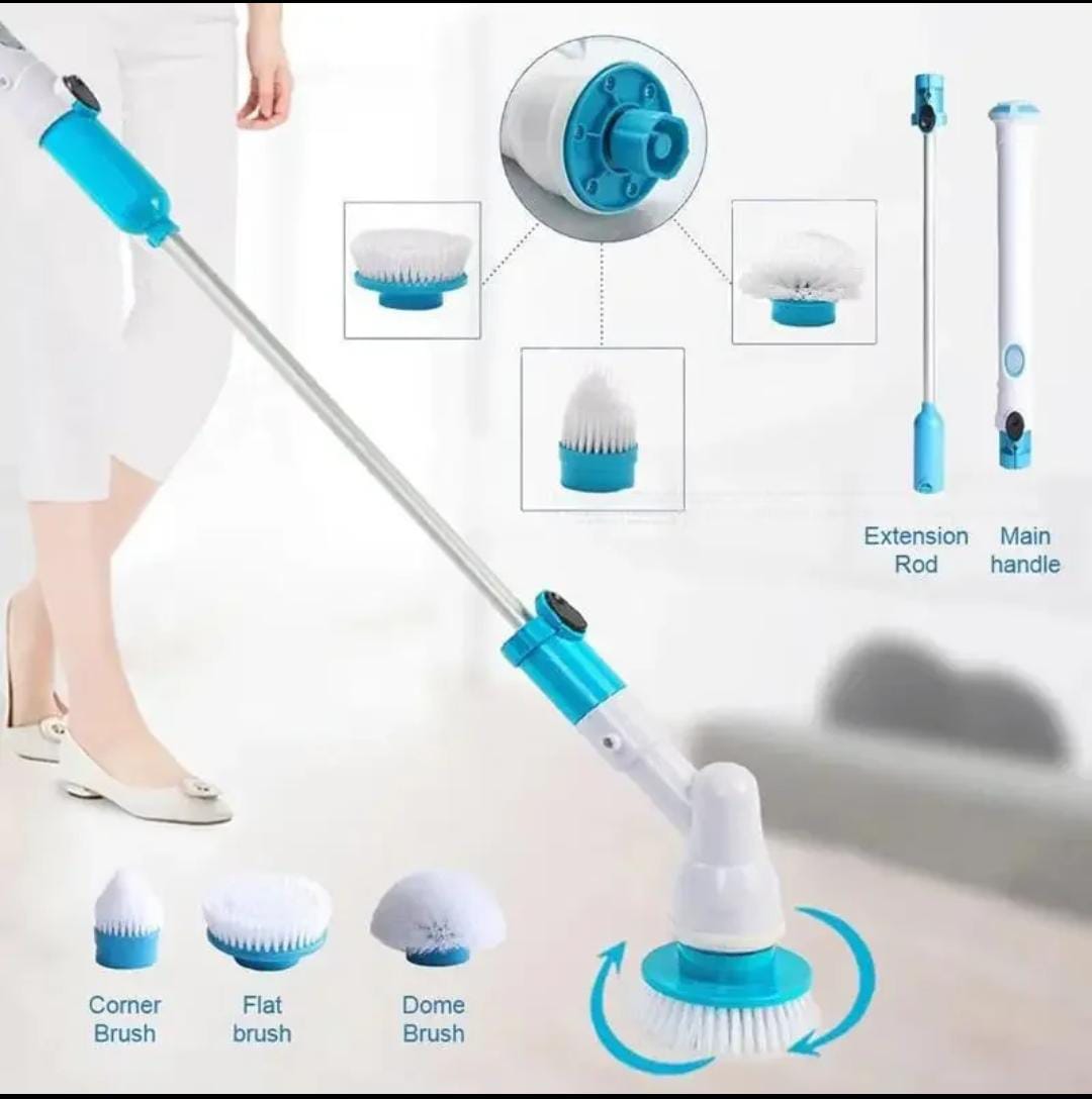 Electric Spin Scrubber Price in Kenya – Cordless Cleaning Scrubber with Replaceable Brush Heads