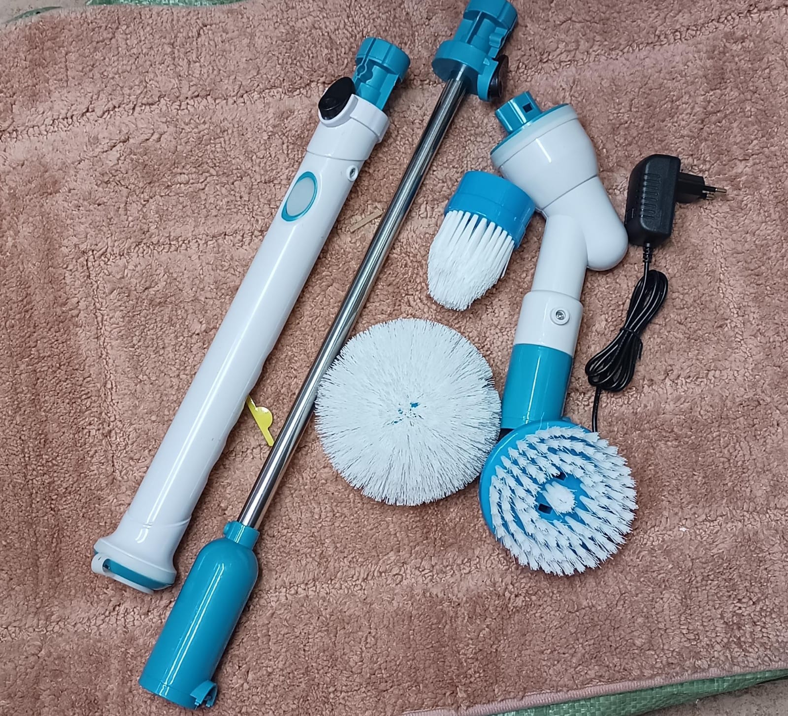 Electric Spin Scrubber Price in Kenya – Cordless Cleaning Scrubber with Replaceable Brush Heads