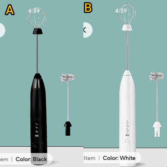 Electric Whisk radio operated egg beater ideal for egg whites,hop cream, coffee,milk | - Elegant Households KE