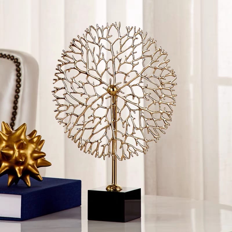 Elegant Resin Coral Tree Sculpture | Luxury Home Decor | - Elegant Households KE