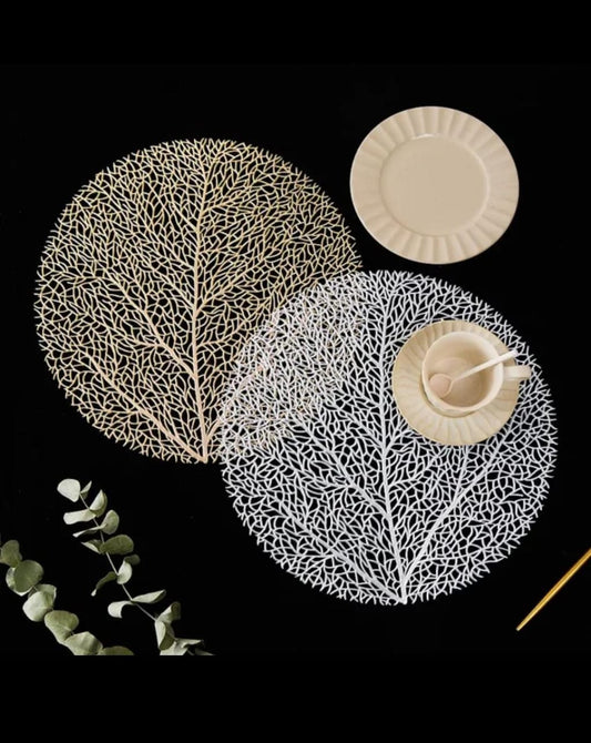 Elegant Round Table Mats for Dining & Home Décor | - Elegant Households KE