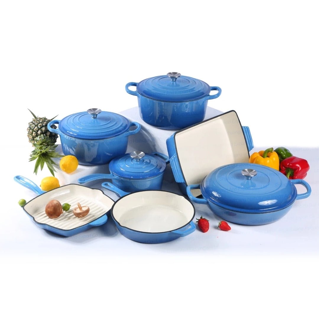 Enamel Cast iron cooking pots | - Elegant Households KE
