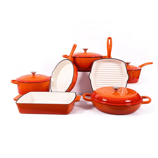 Enamel Cast iron cooking pots | - Elegant Households KE
