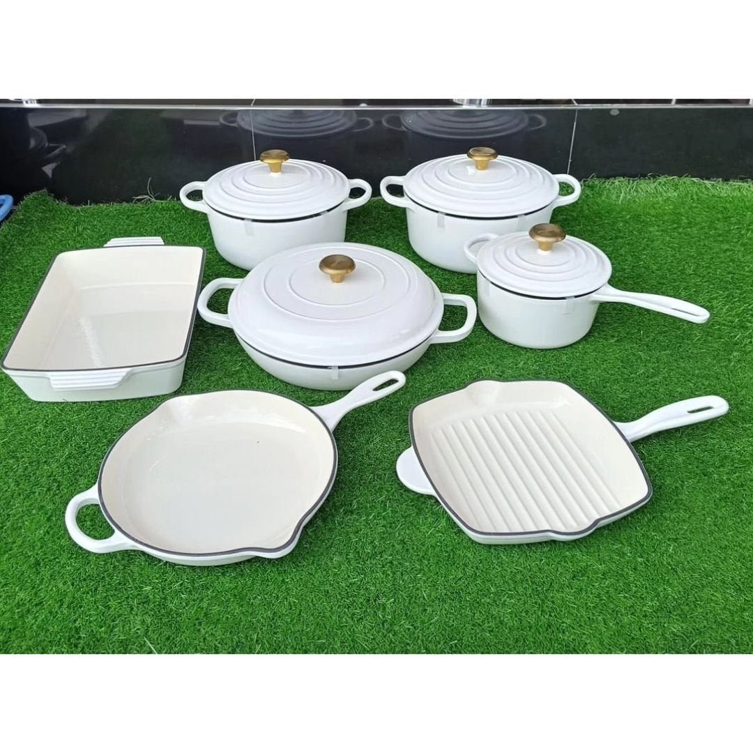 Enamel Cast Iron Cooking Pots | - Elegant Households KE