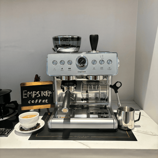 Espresso Coffee Machine with Grinder & Milk Frother – 1450W Home Barista Maker Kenya | - Elegant Households KE