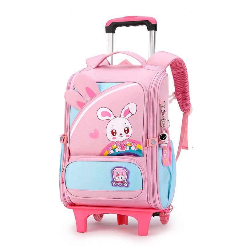 Excellent Quality Kids Trolley School Bag – Waterproof Wheeled Backpack | - Elegant Households KE