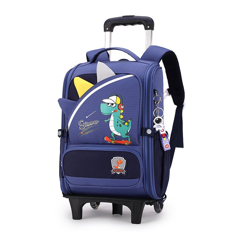 Excellent Quality Kids Trolley School Bag – Waterproof Wheeled Backpack | - Elegant Households KE
