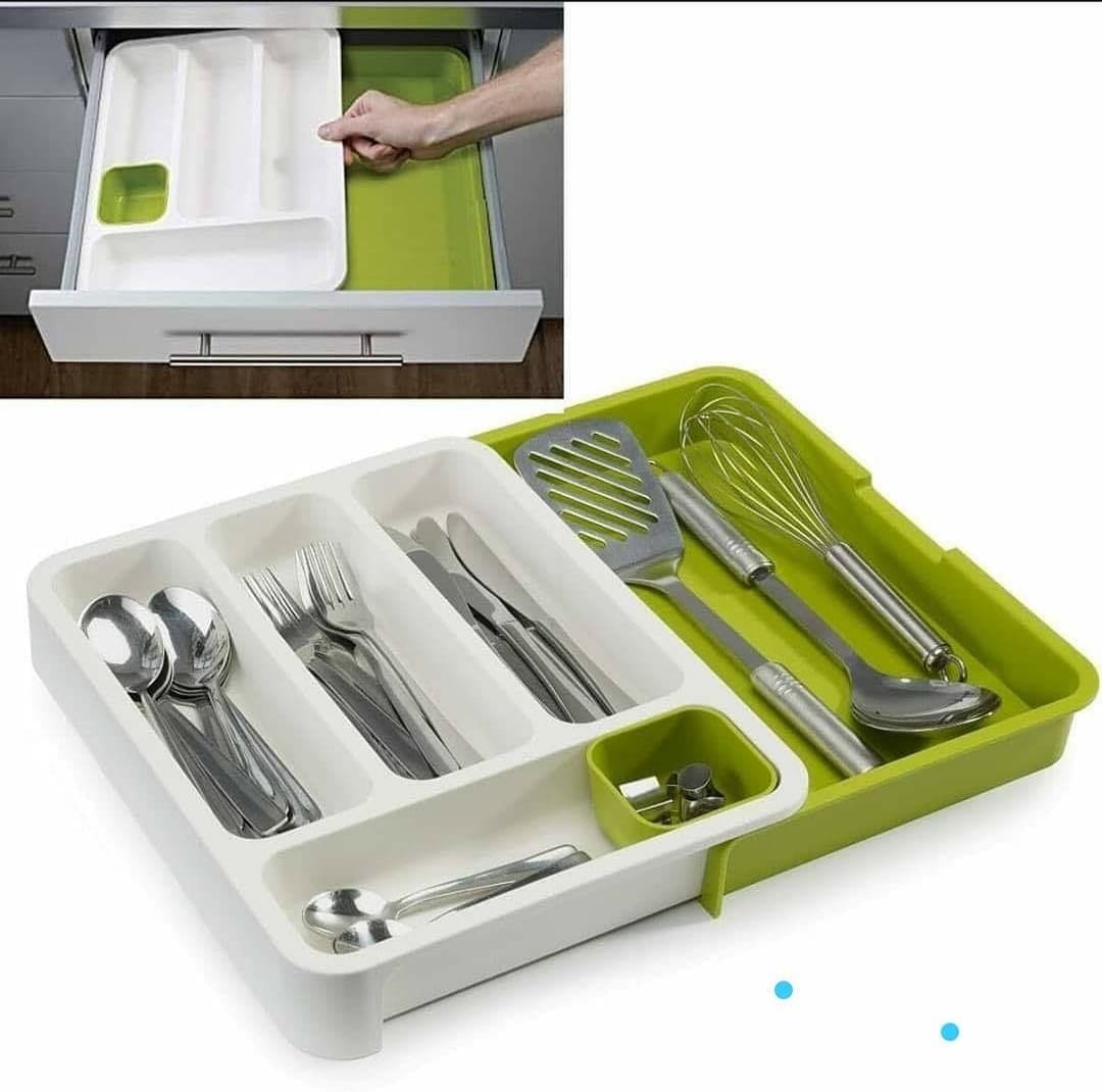 Expandable cutlery tray/Organizer | - Elegant Households KE