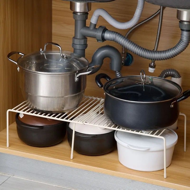 Expandable shelf raiser | - Elegant Households KE