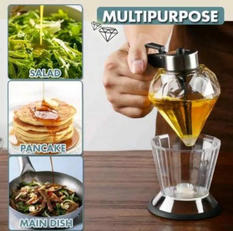 Exquisite diamond honey dispenser/oil oil dispenser  | - Elegant Households KE