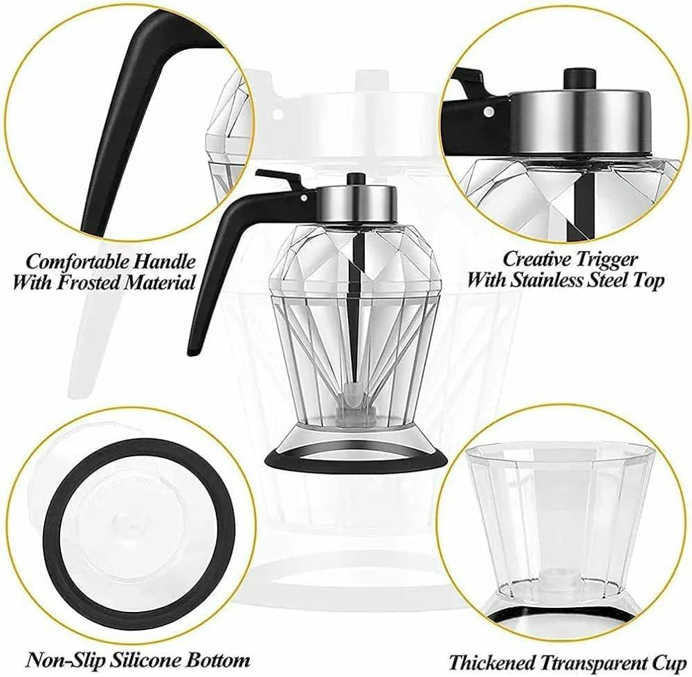 Exquisite diamond honey dispenser/oil oil dispenser  | - Elegant Households KE