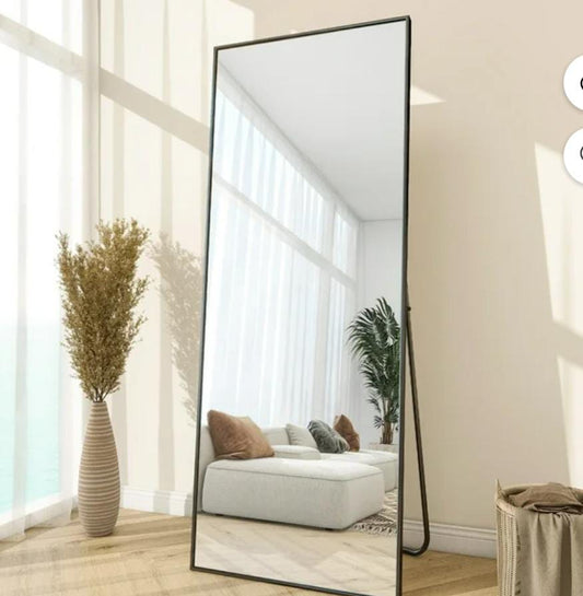 Extra Large Full Length Floor Mirror | Modern Design | - Elegant Households KE