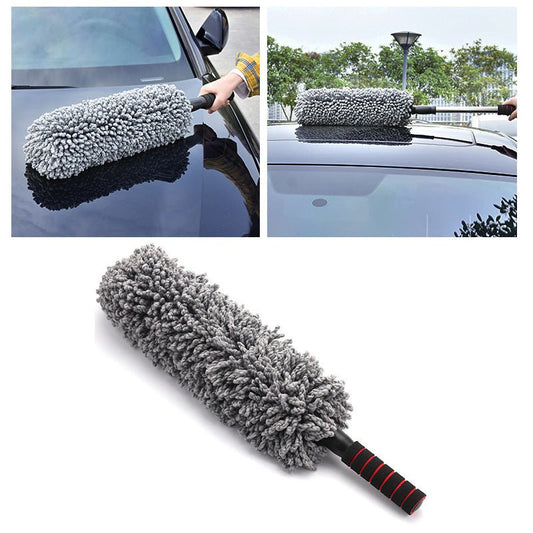 Extra Large Microfiber Duster with Extendable Handle | - Elegant Households KE