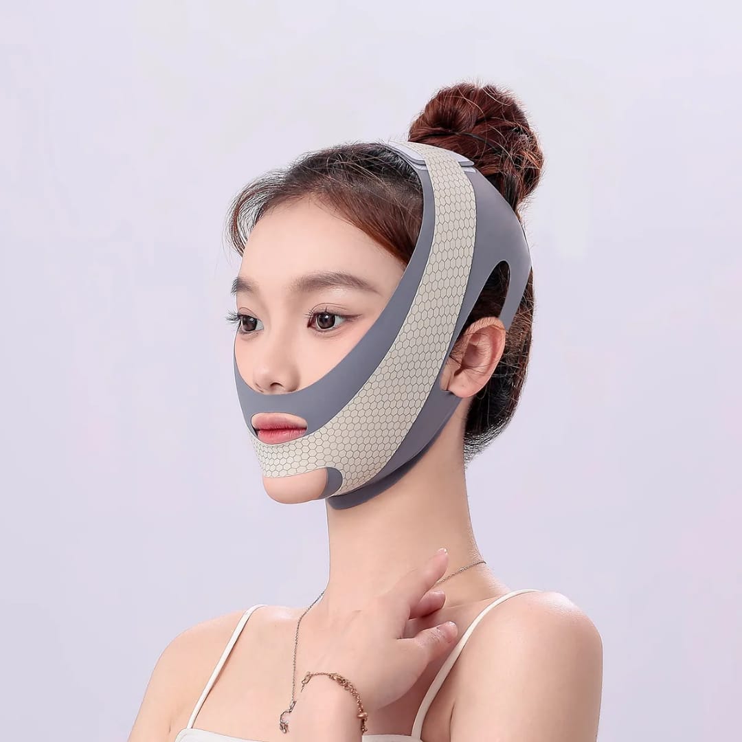 Face Shaping Mask & Face Lifter for Double Chin Tightening | - Elegant Households KE