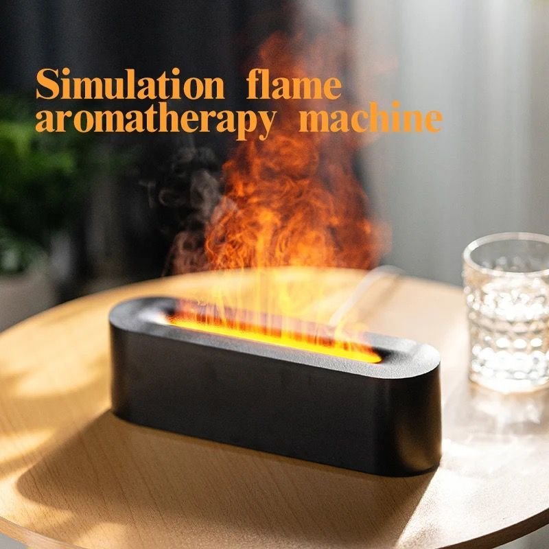 Flame Aromatherapy Diffuser Quiet USB Air Humidifier | - Elegant Households KE