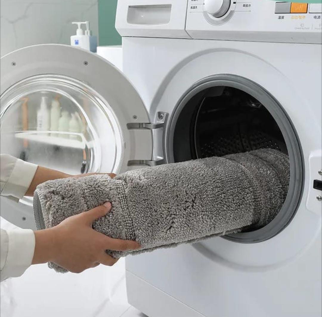 Flocking bathroom mat | - Elegant Households KE