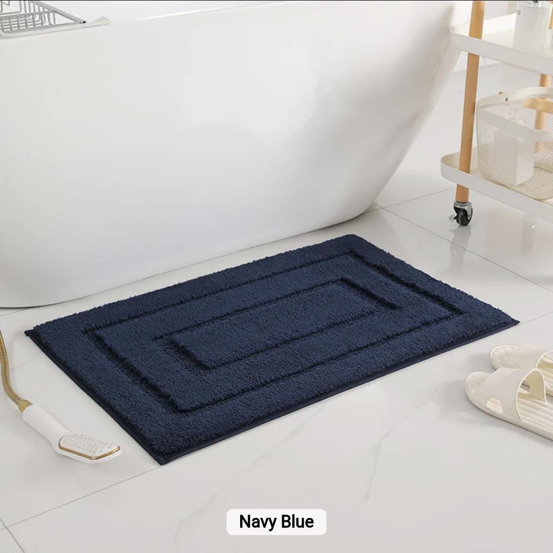 Flocking Bathroom Mats – Soft Non-Slip Shower Mat