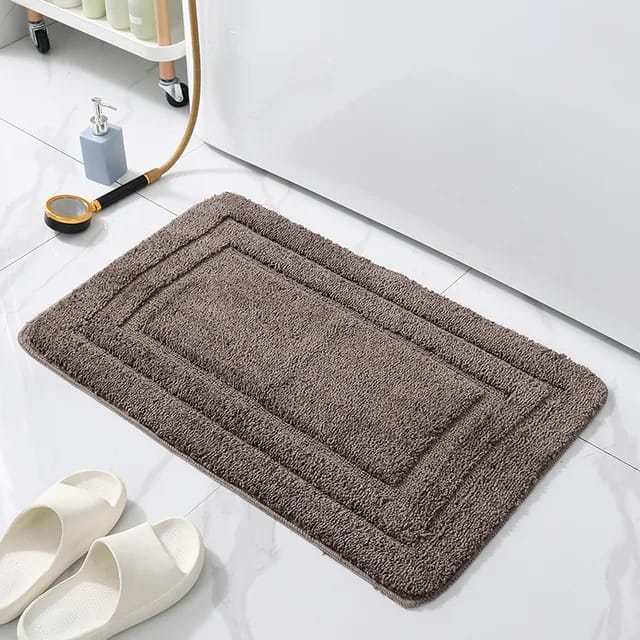 Flocking Bathroom Mats – Soft Non-Slip Shower Mat