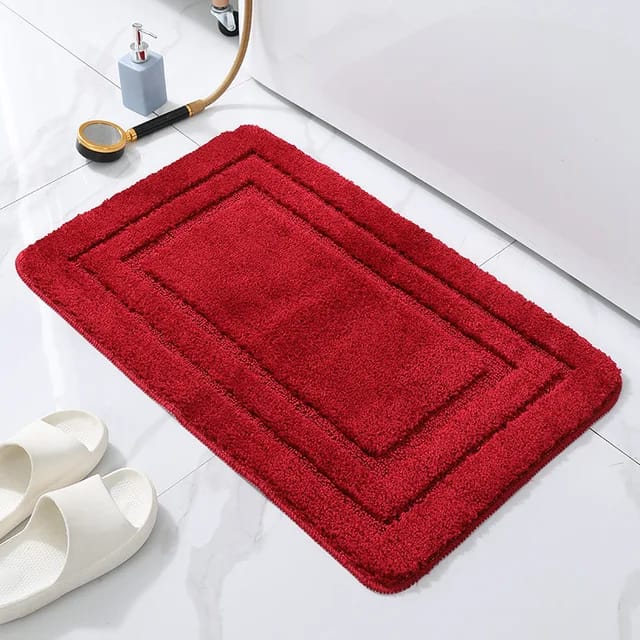 Flocking Bathroom Mats – Soft Non-Slip Shower Mat