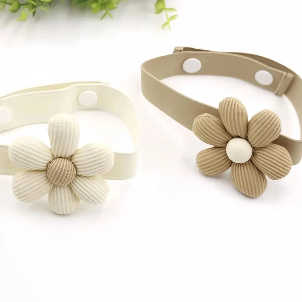 Flower Drapes CurtainTiebacks | - Elegant Households KE