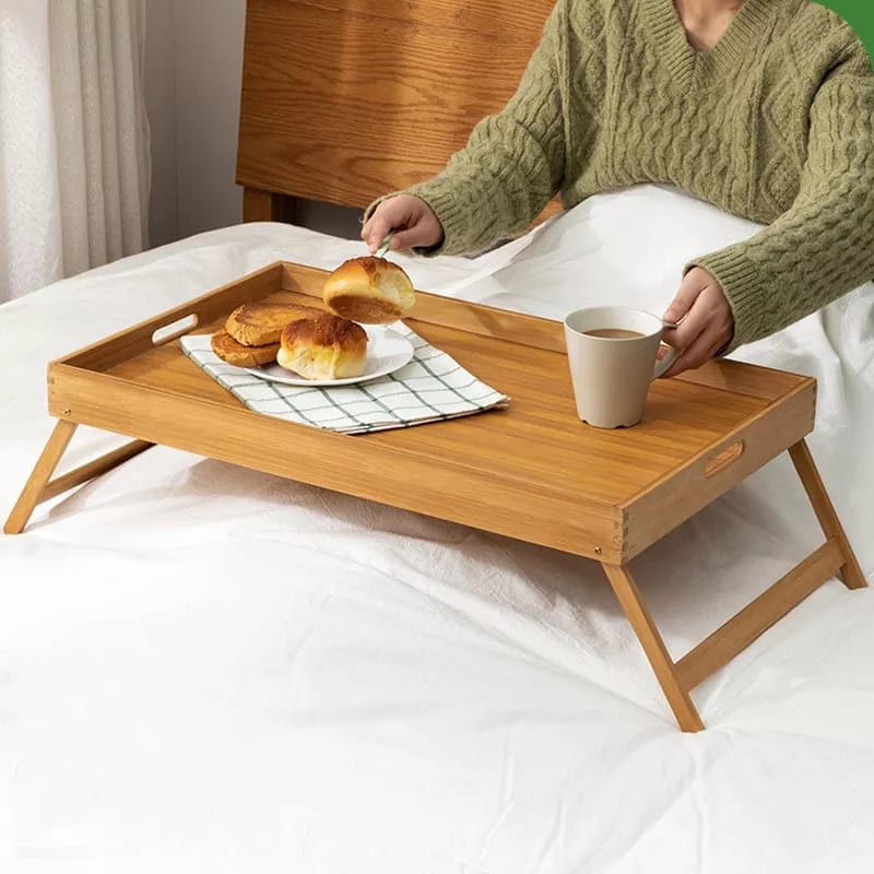 Foldable Bamboo Tray | - Elegant Households KE