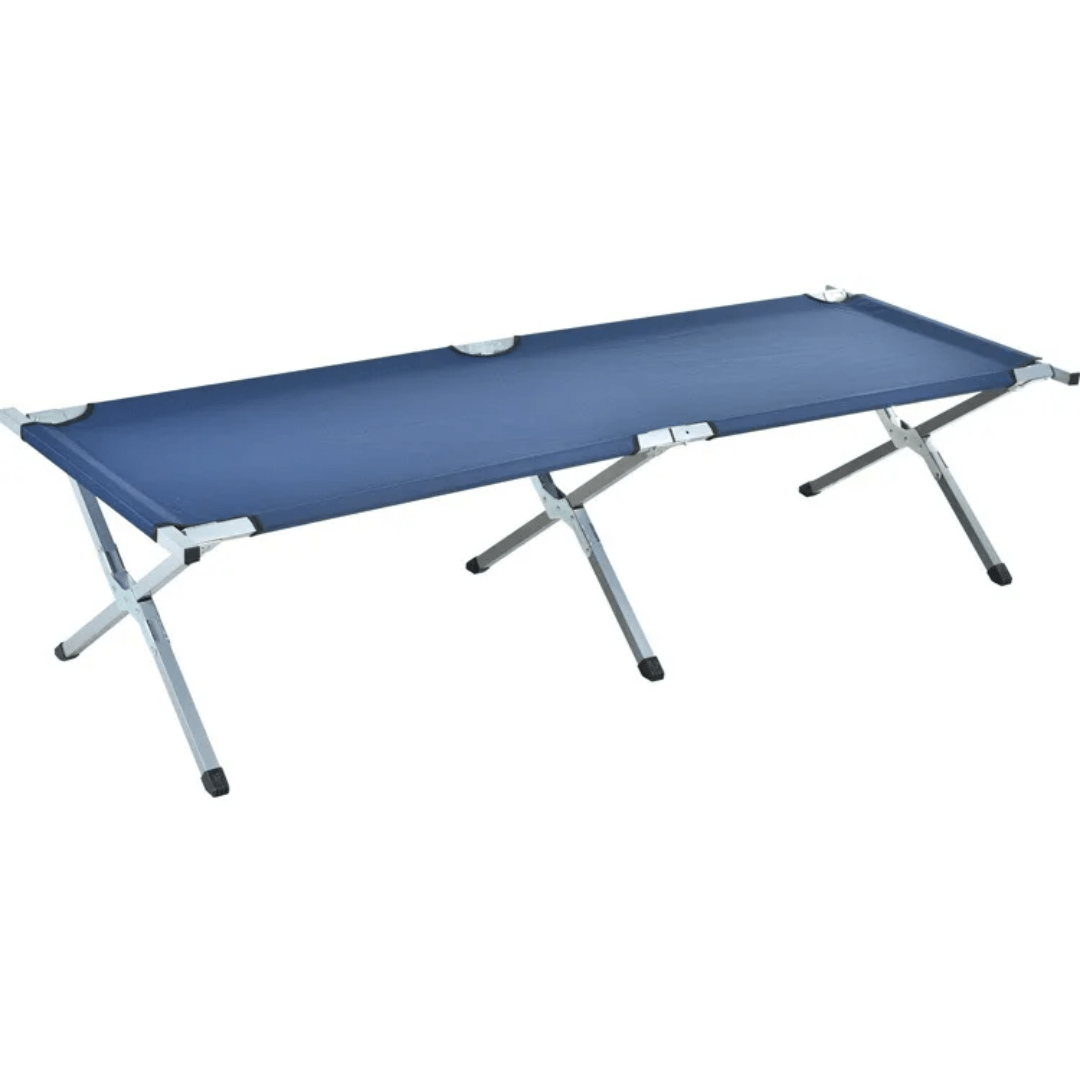 Foldable Camping Bed with Carry Bag Outdoor Cot | - Elegant Households KE