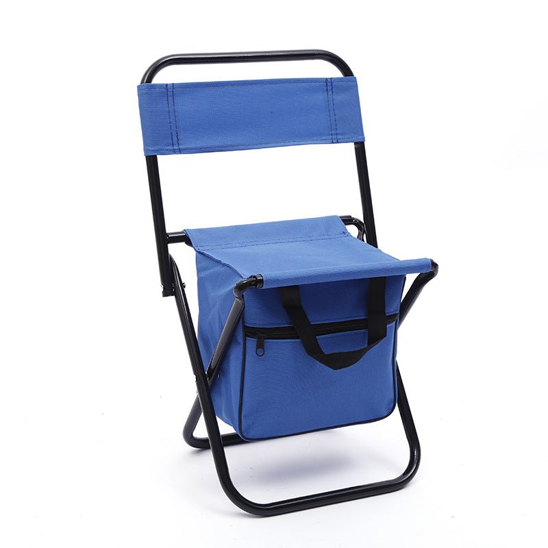 Foldable camping chair with storage pouch | - Elegant Households KE