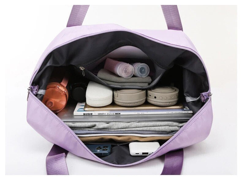 Foldable large capacity travel bag | - Elegant Households KE