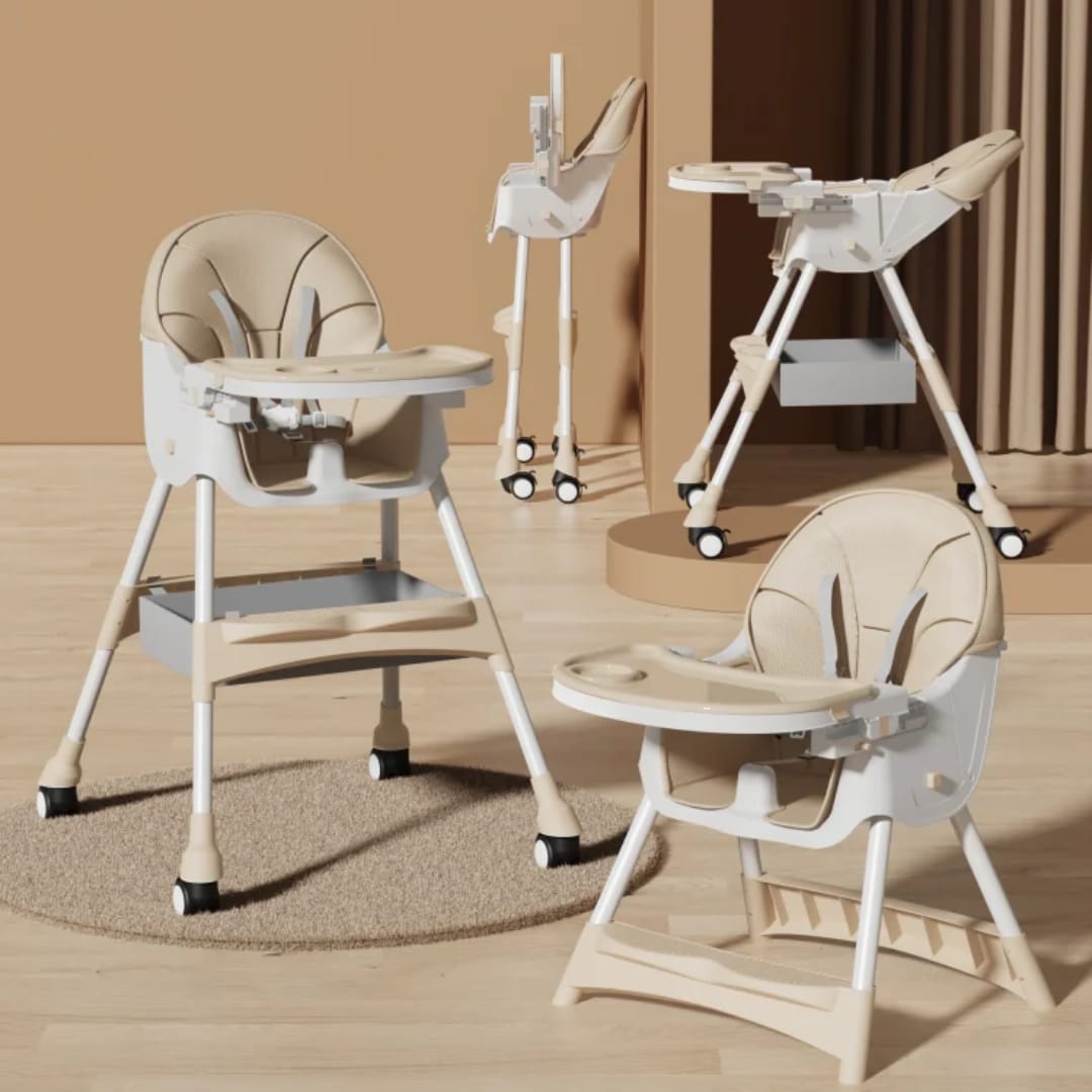 Foldable & Portable Baby High Chair | - Elegant Households KE