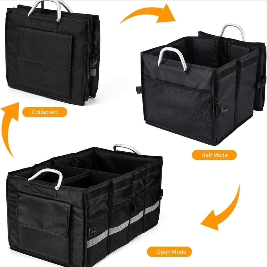 Foldable Premium Car Trunk Boot Organizer | - Elegant Households KE
