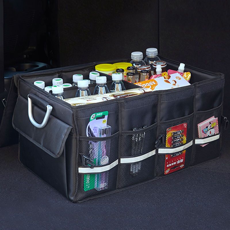 Foldable Premium & Heavy Duty Car Trunk Boot Organizer | - Elegant Households KE