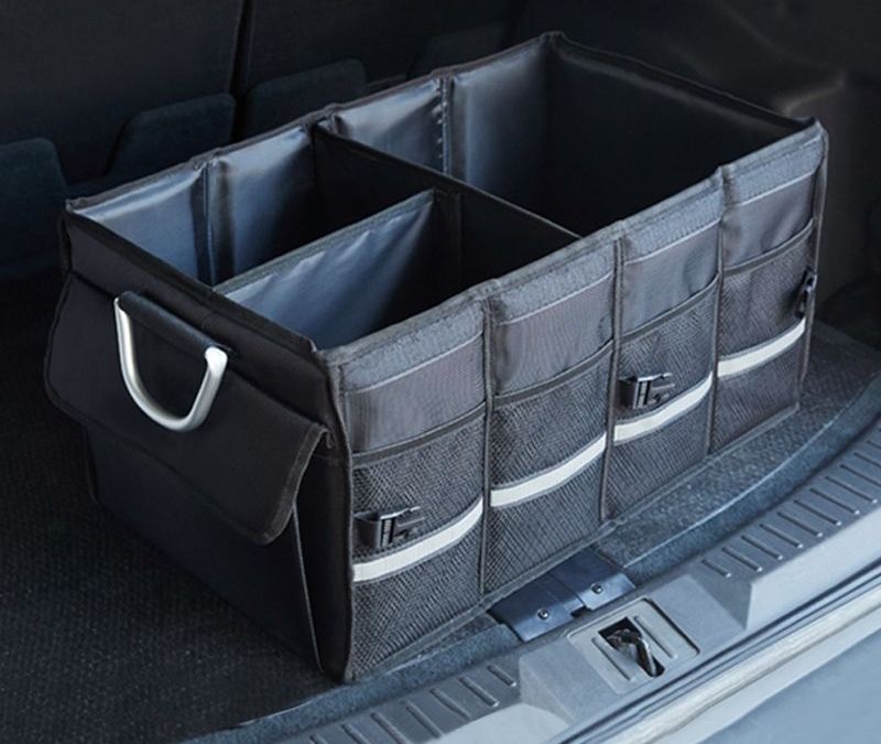 Foldable Premium & Heavy Duty Car Trunk Boot Organizer | - Elegant Households KE