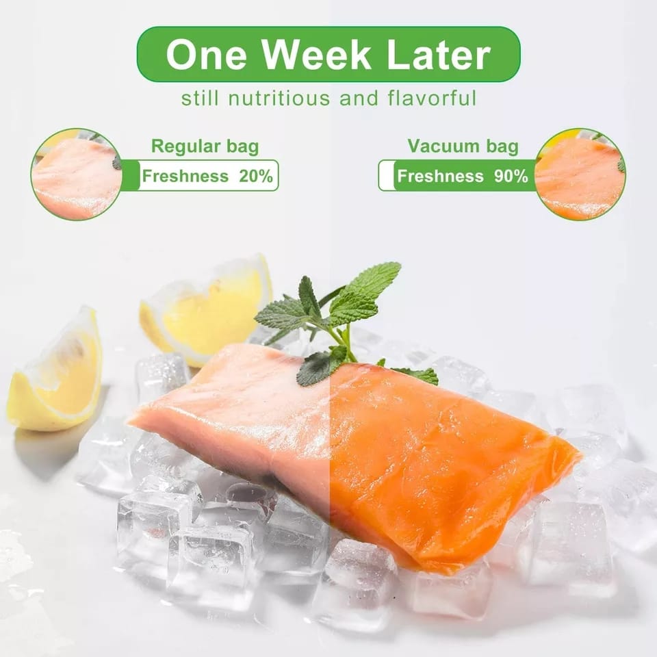 FOOD STORAGE VACUUM BAGS  | - Elegant Households KE