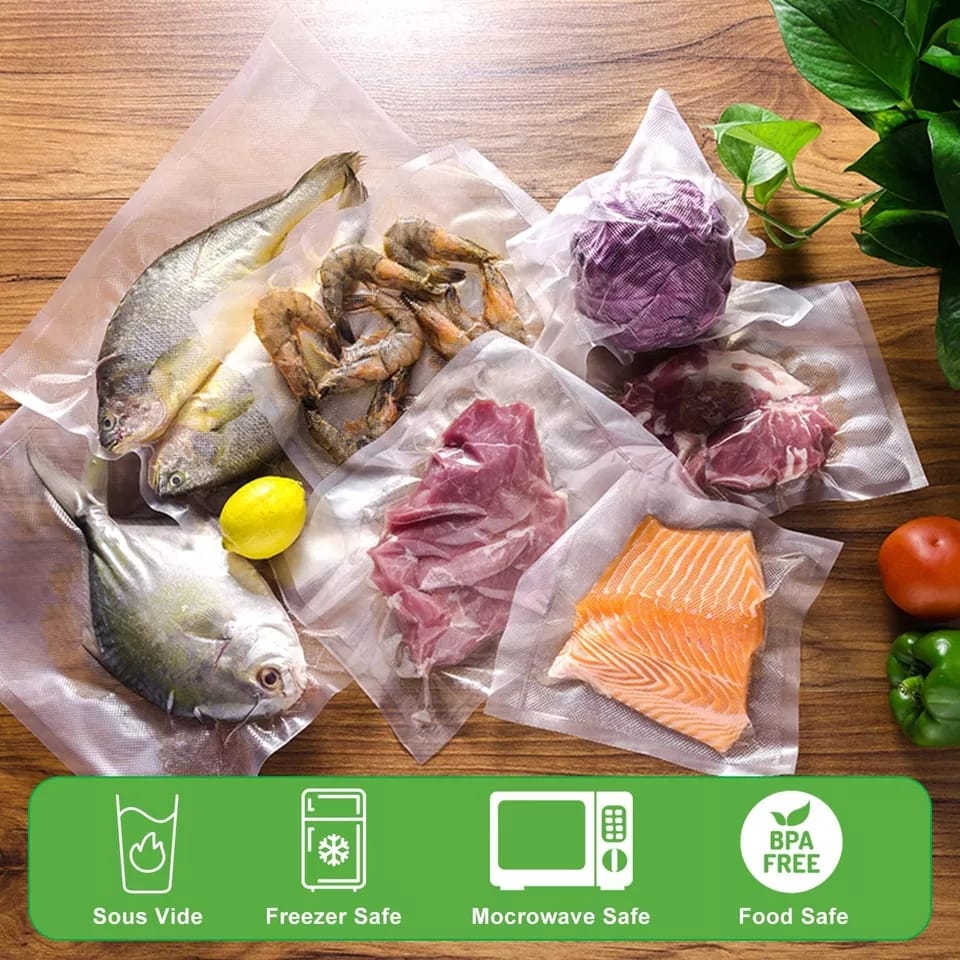FOOD STORAGE VACUUM BAGS  | - Elegant Households KE