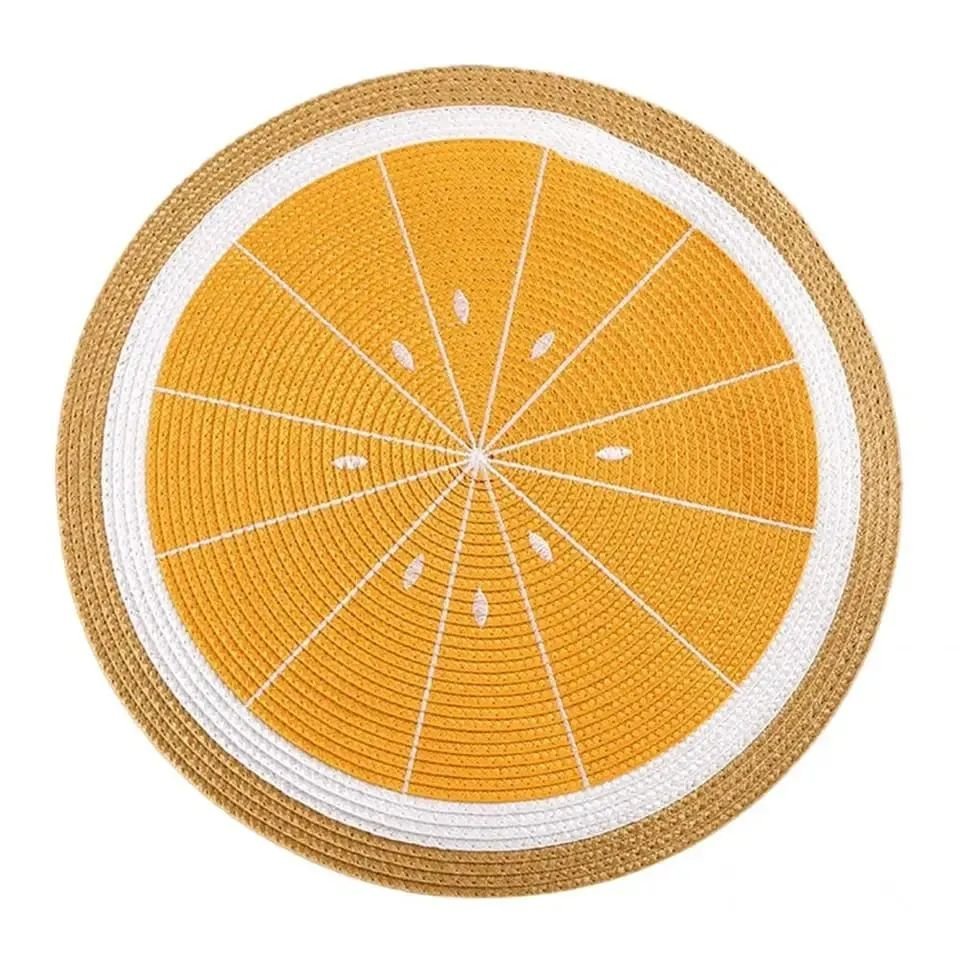 Fruit Shape Table Mats - 38cm Diameter | - Elegant Households KE