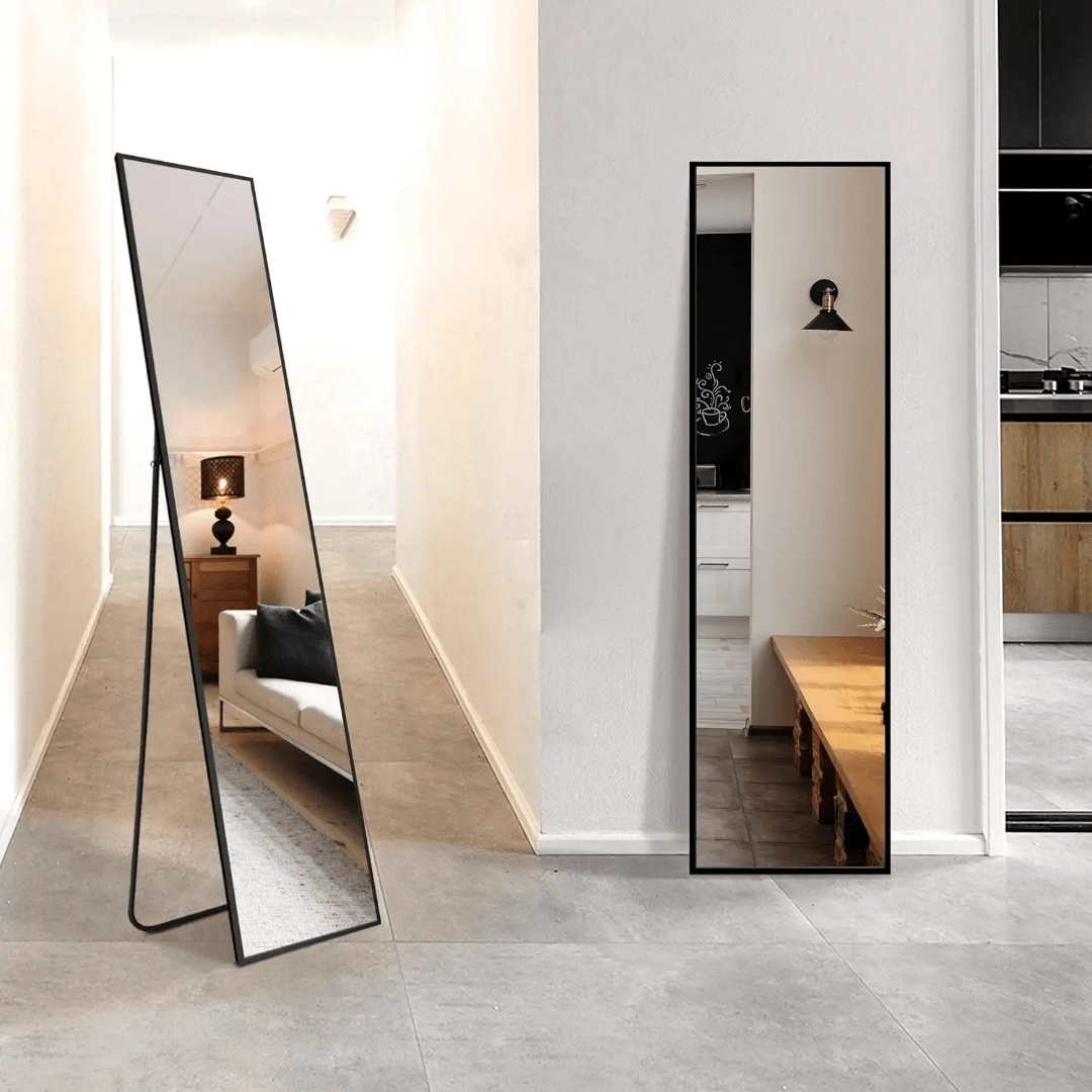 Full Length Mirror – Standing Nano Glass Floor Mirror