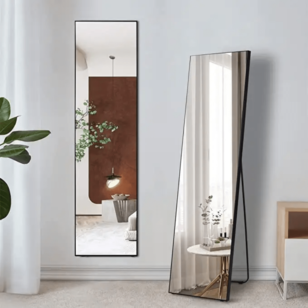 Full Length Mirror – Standing Nano Glass Floor Mirror