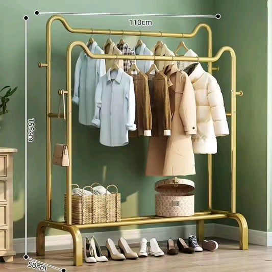 GARMENT RACK FLOOR STANDING CLOTHES RACK/ HANGER | - Elegant Households KE