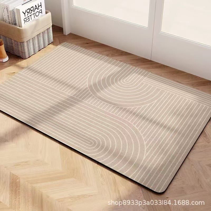 Geometric pattern door/bath mat | - Elegant Households KE