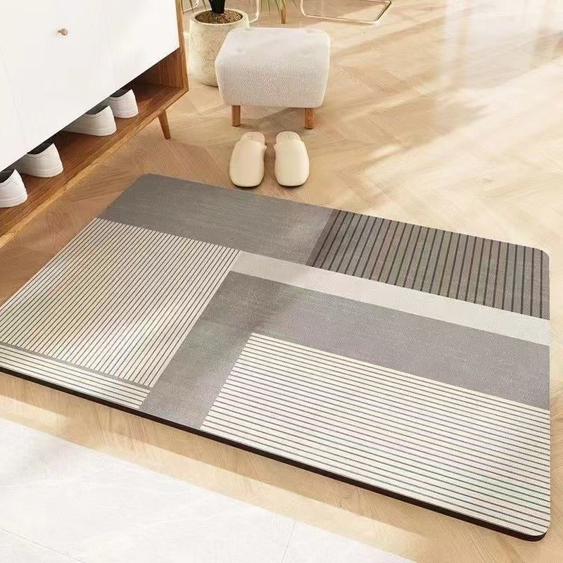 Geometric pattern door/bath mat | - Elegant Households KE