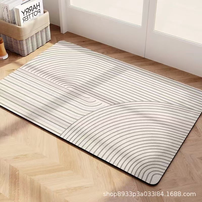 Geometric pattern door/bath mat | - Elegant Households KE
