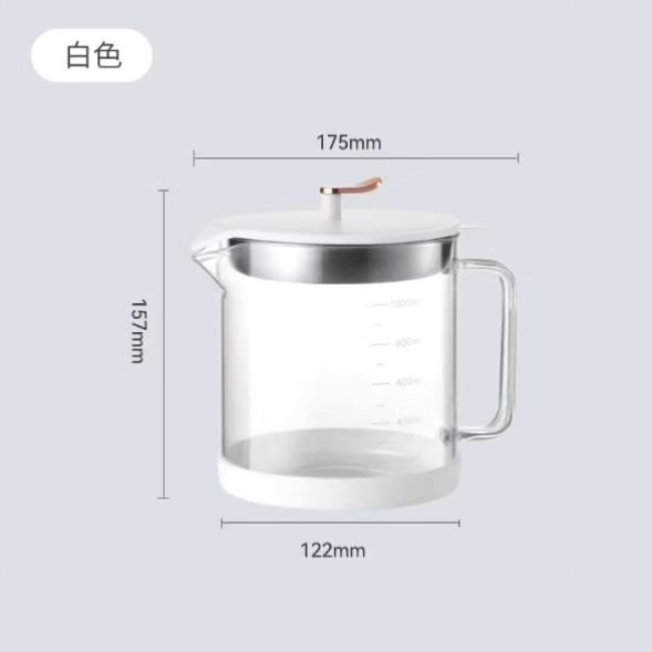 Glass Pot Oil Filter/Storage | - Elegant Households KE