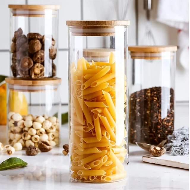 Glass Spaghetti Holder | - Elegant Households KE