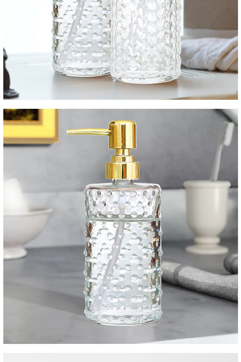 Golden Stainless Steel 400ml Shampoo Soap Dispenser | - Elegant Households KE