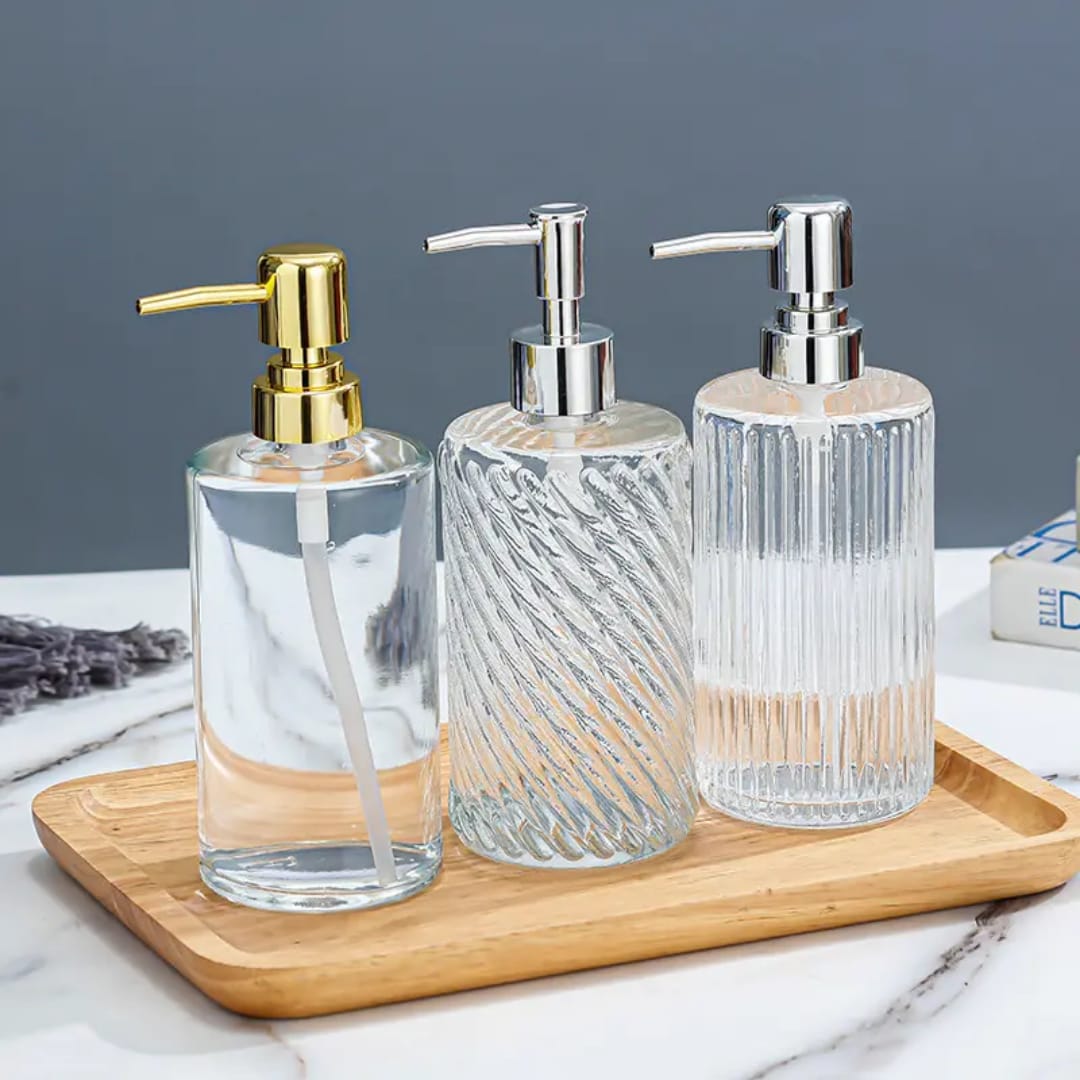 Golden Stainless Steel 400ml Shampoo Soap Dispenser | - Elegant Households KE