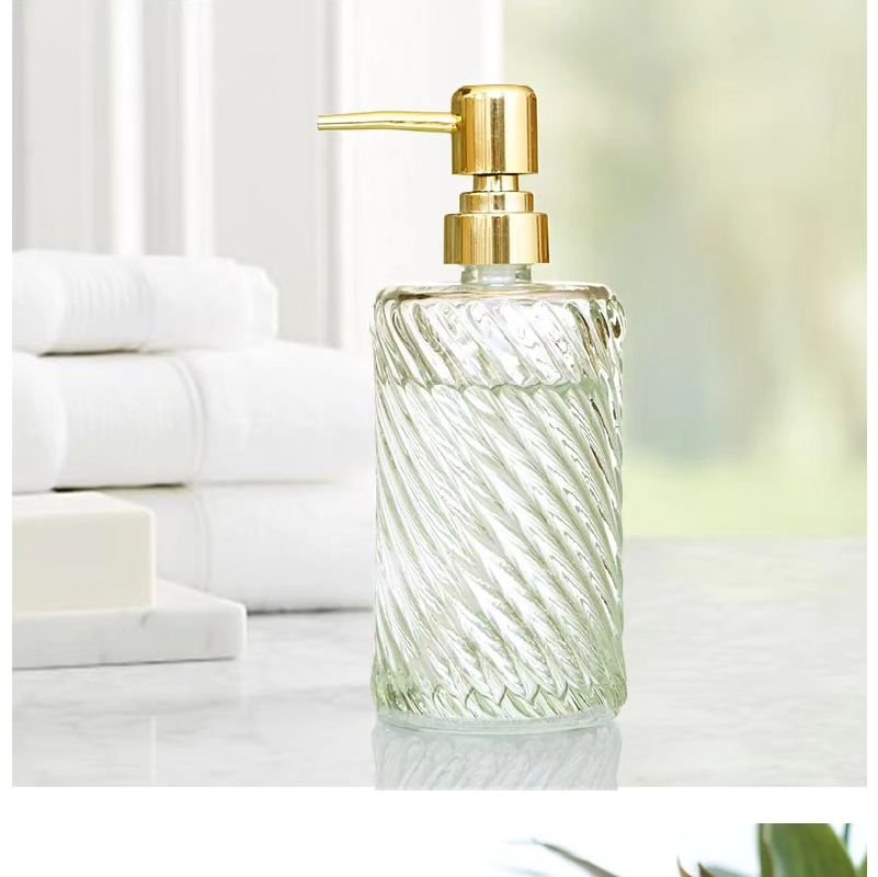 Golden Stainless Steel 400ml Shampoo Soap Dispenser | - Elegant Households KE