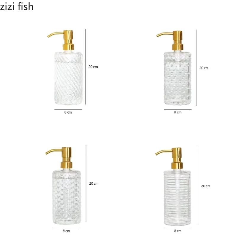 Golden Stainless Steel 400ml Shampoo Soap Dispenser | - Elegant Households KE